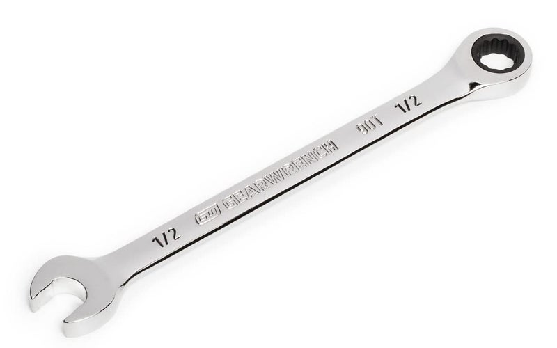 GEARWRENCH 1/2"" 4 Degree Swing Arch 12 Point Ratcheting Combination Wrench - 86945 - Image 3